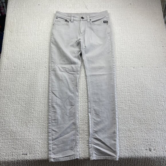Black Bull Jeans Men’s Sz 33 Light Gray Denim Skinny Fit Slim Straight Casual - Picture 5 of 12